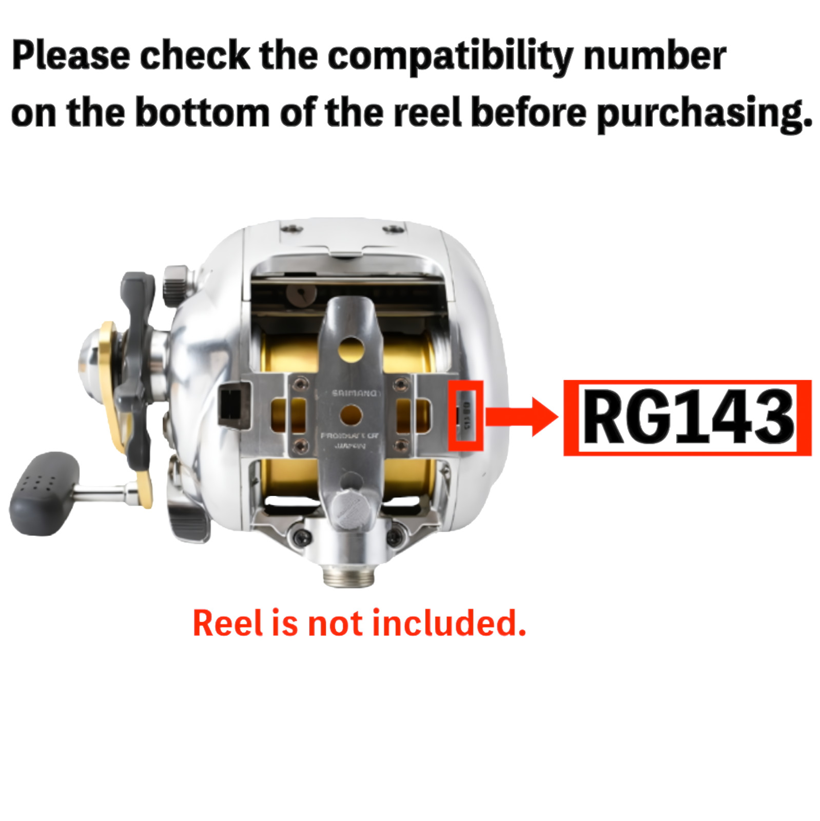 Shimano Dendou Maru 3000XH RG143 Power Cable 2Pin DC12V Electric Reel Deep Drop