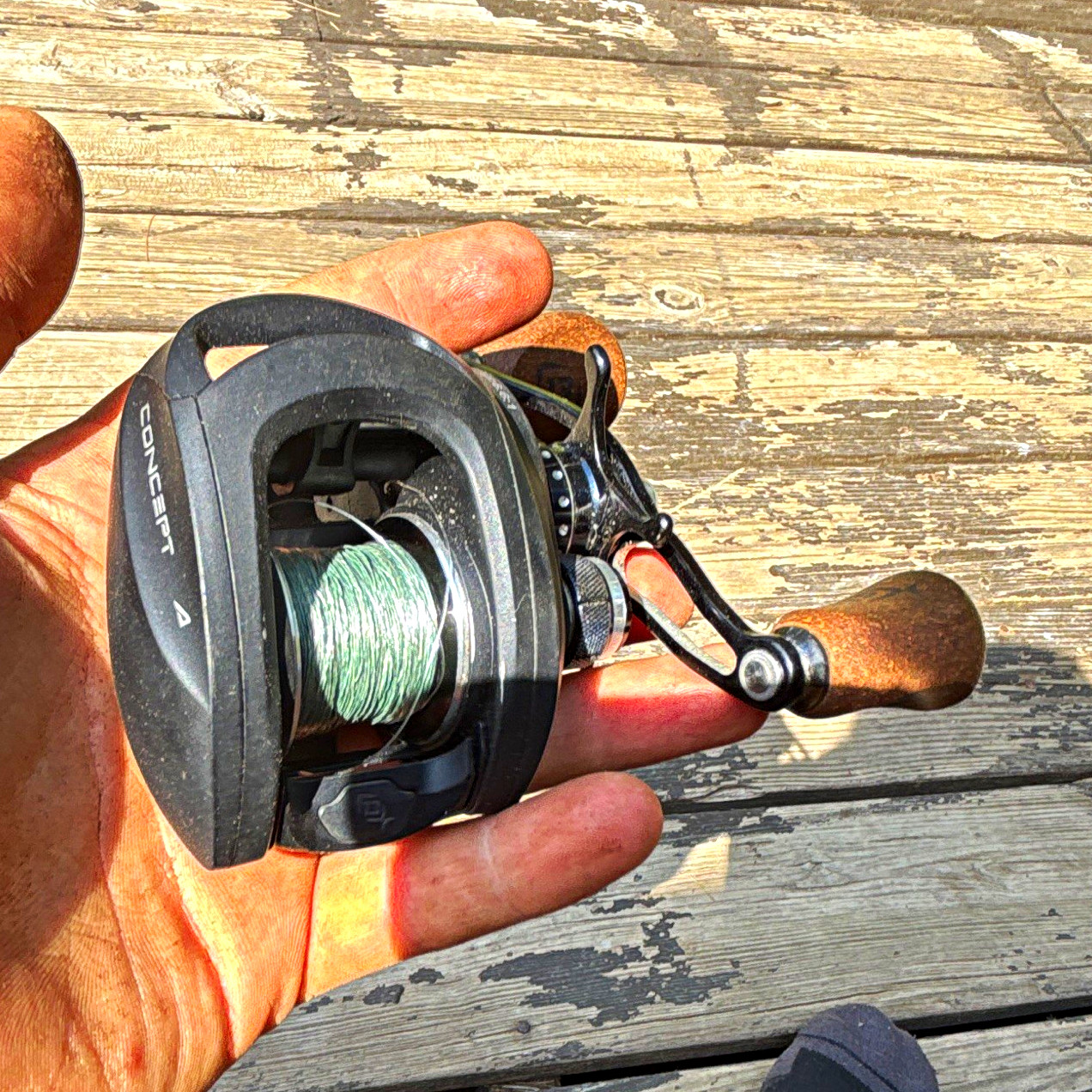 13 Fishing Concept A Baitcast Reel Right Hand 6.6:1 6+1BB Black