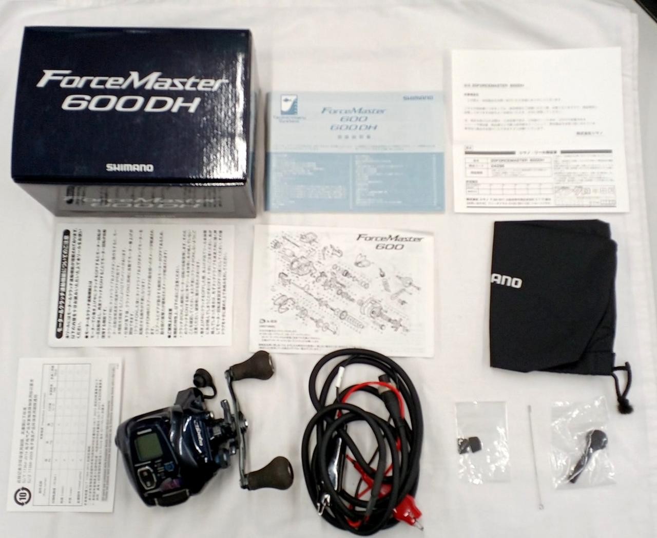 SHIMANO force master600DH reel
