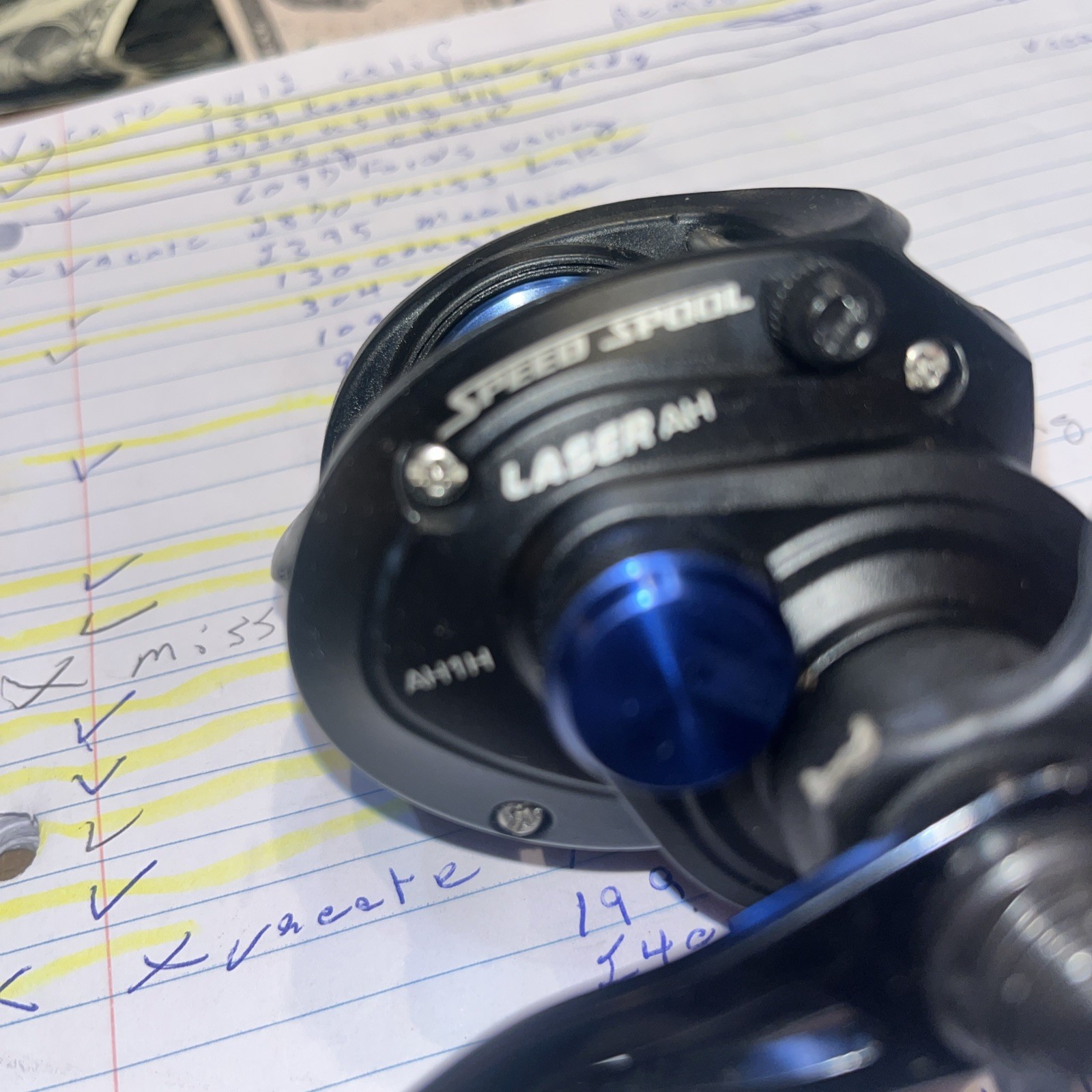 Lew’s Bait caster Reel AH1SH Right Handed.