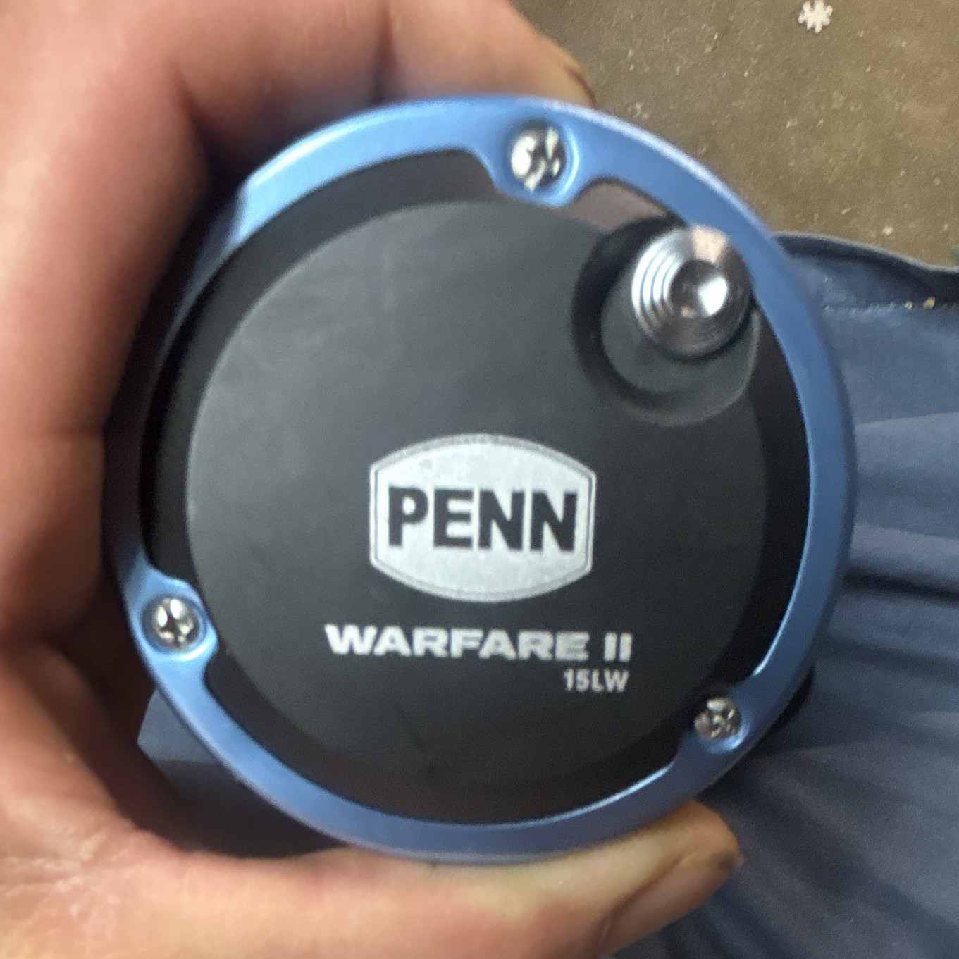 PENN Warfare II 15LW Lever Drag Trolling Reel Right 5.1:1 20lb 5BB B/B