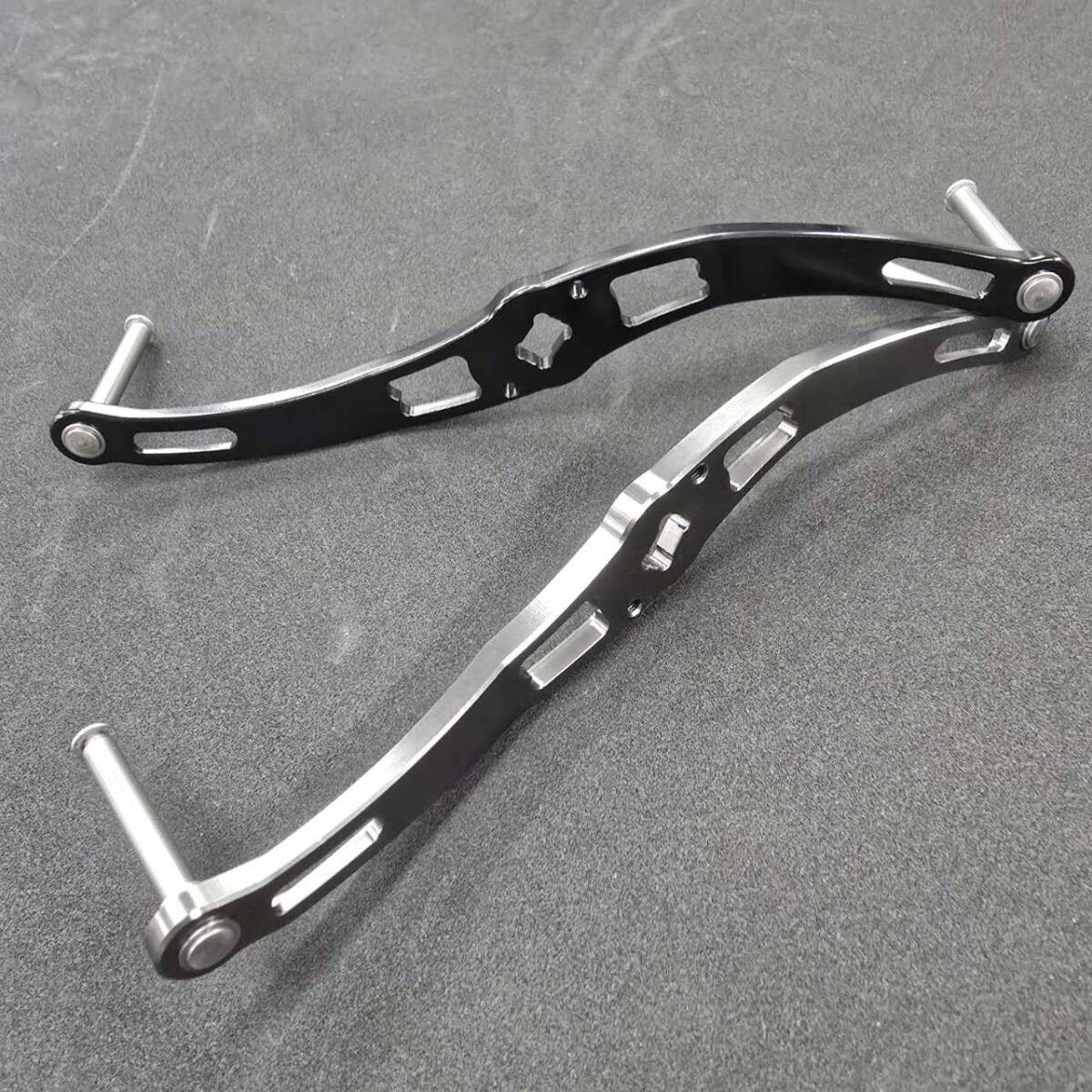 Daiwa Shimano Compatible Bait Reel Handle Aluminum Alloy 150mm Length 140mm Shaf