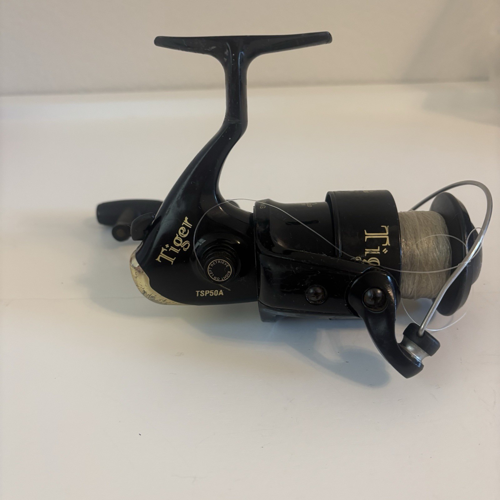 Shakespeare Tiger Fishing Reel, TSP50A Gear Ratio 4.8:1 Brown
