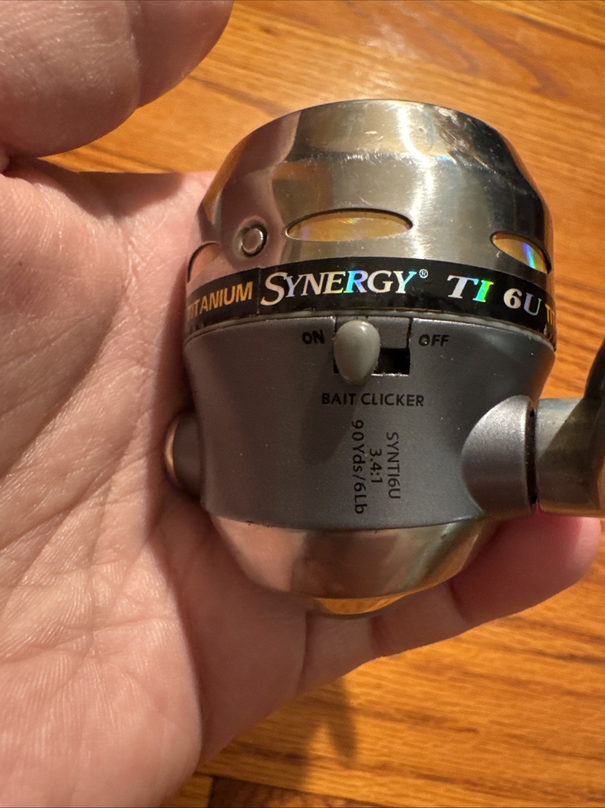 Shakespeare Synergy TI 6U Titanium 2 Ball Bearing Underspin Fishing Reel