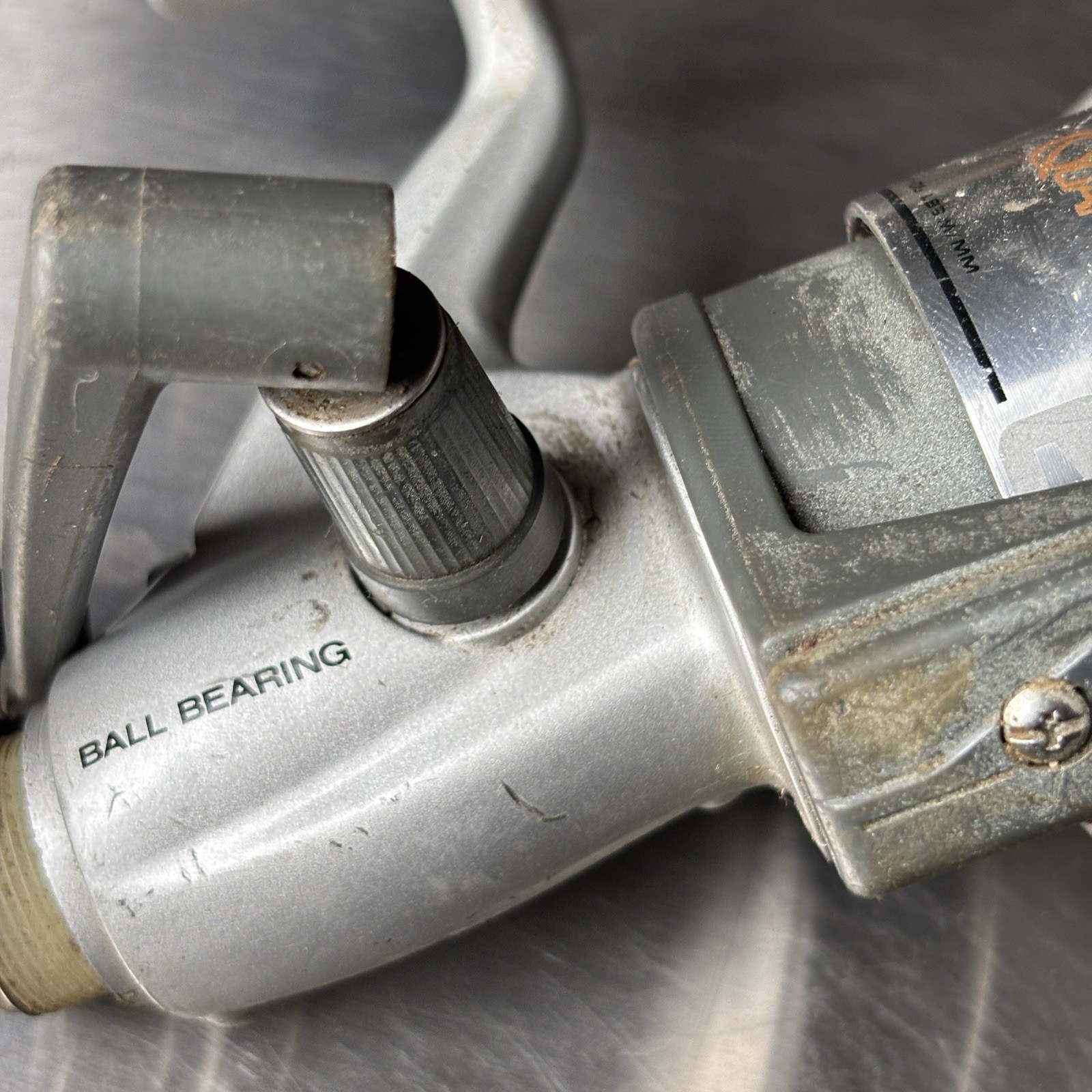 Vintage Zebco Quantum Snapshot SS4 Spinning Fishing Reel | Works NEEDS CLEANING