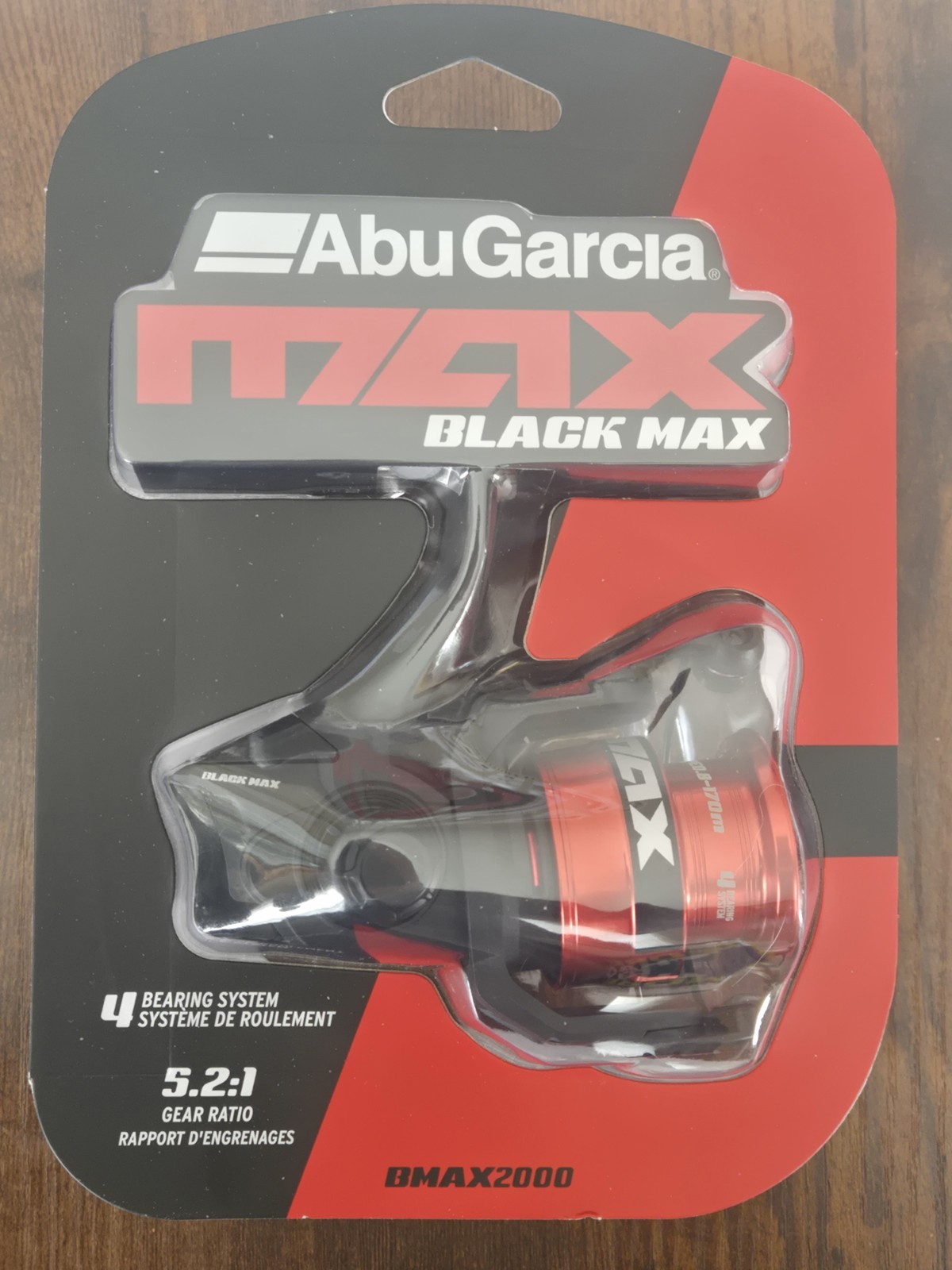 ABU GARCIA BLACK MAX BMAX2000 SPINNING REEL ( NEW )