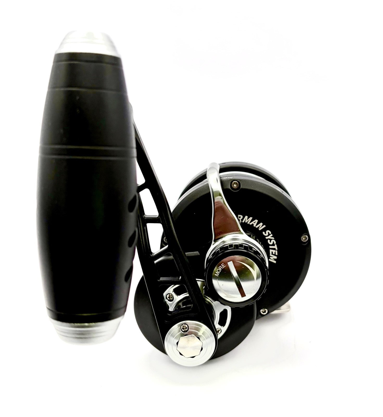 Rage Pro 60H Left Hand Lever Drag Reel Matte Black & Gray USA Free Shipping