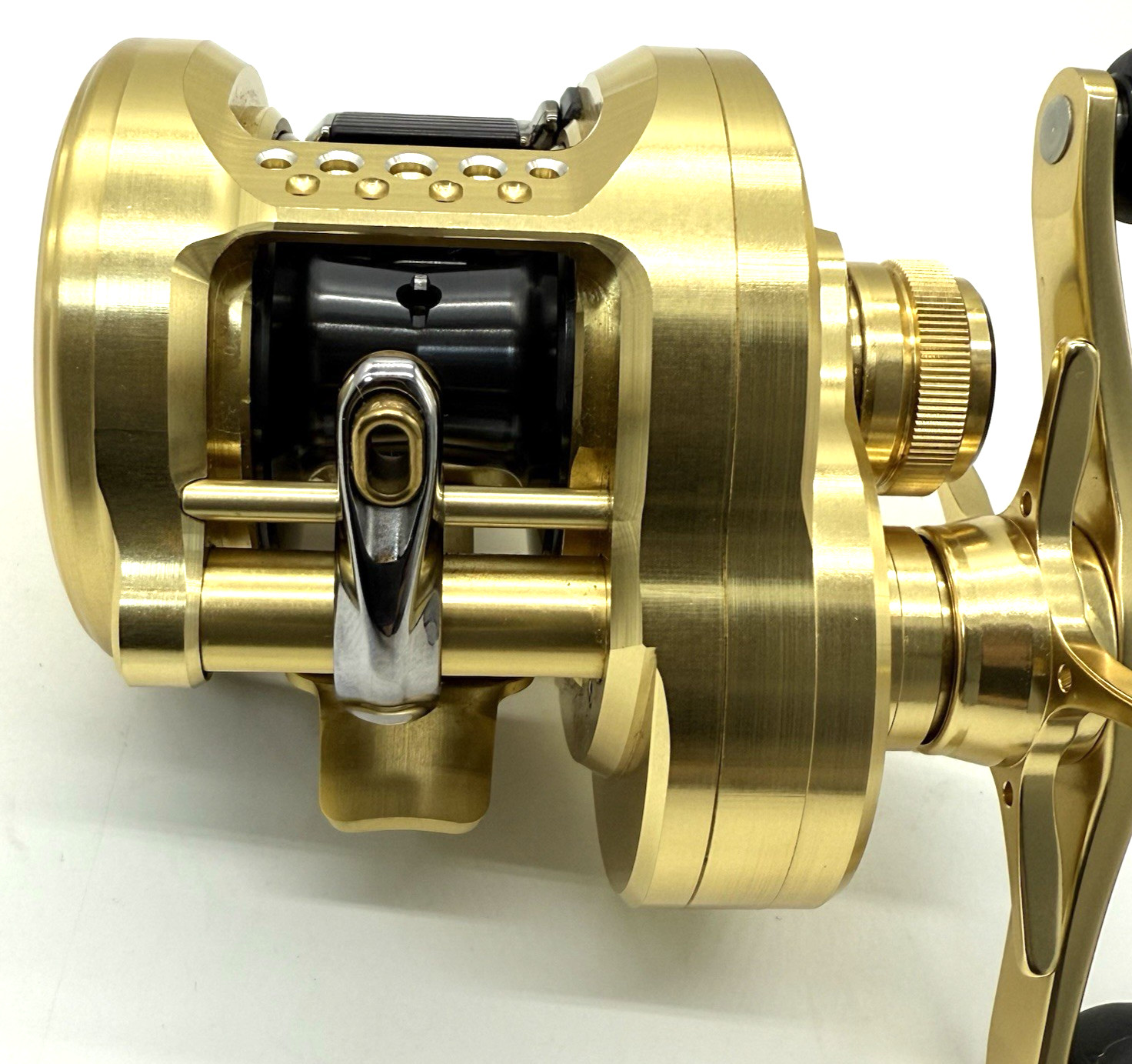 „Top Mint“ SHIMANO 21 CALCUTTA CONQUEST 201HG Left Baitcasting Reel No Box JAPAN