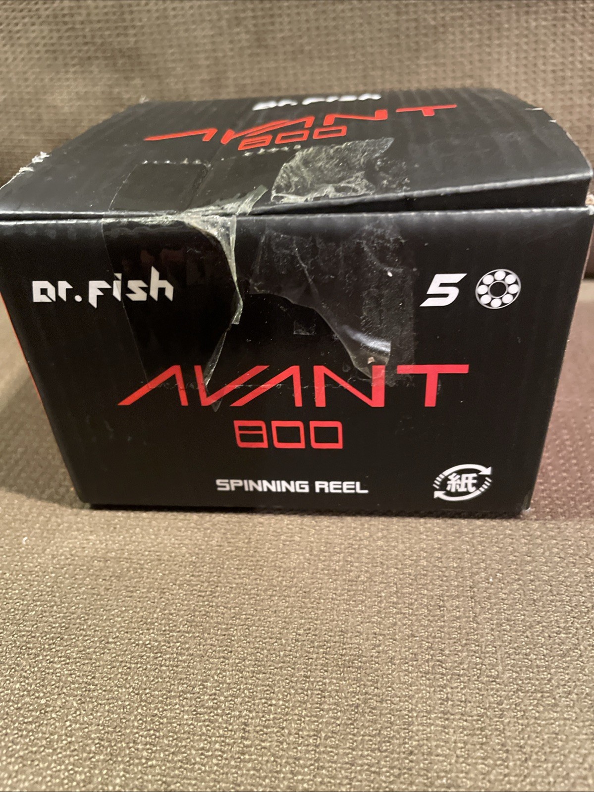 Dr. Fish Avant 800 Light Weight Spinning Reel 5.0:1 Gear Ratio Brand New