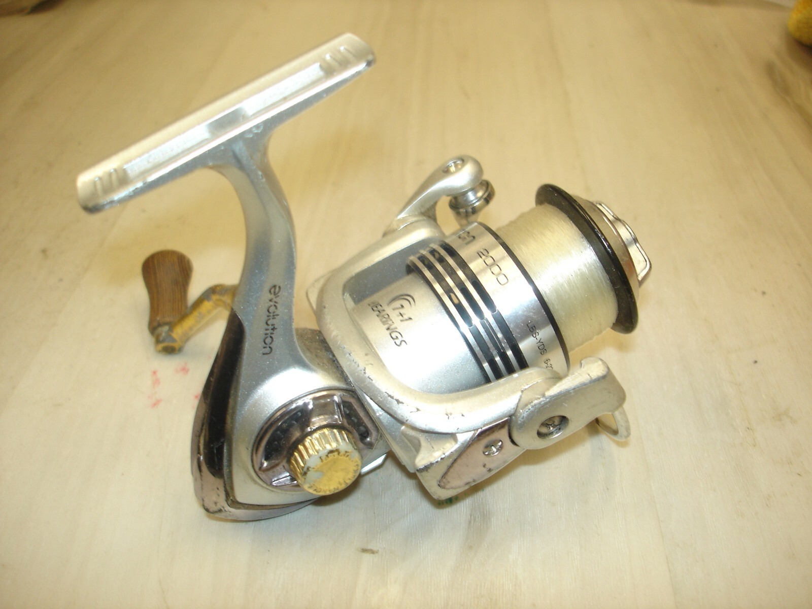 Gander Mountain evolution fishing reel 2000 used Works