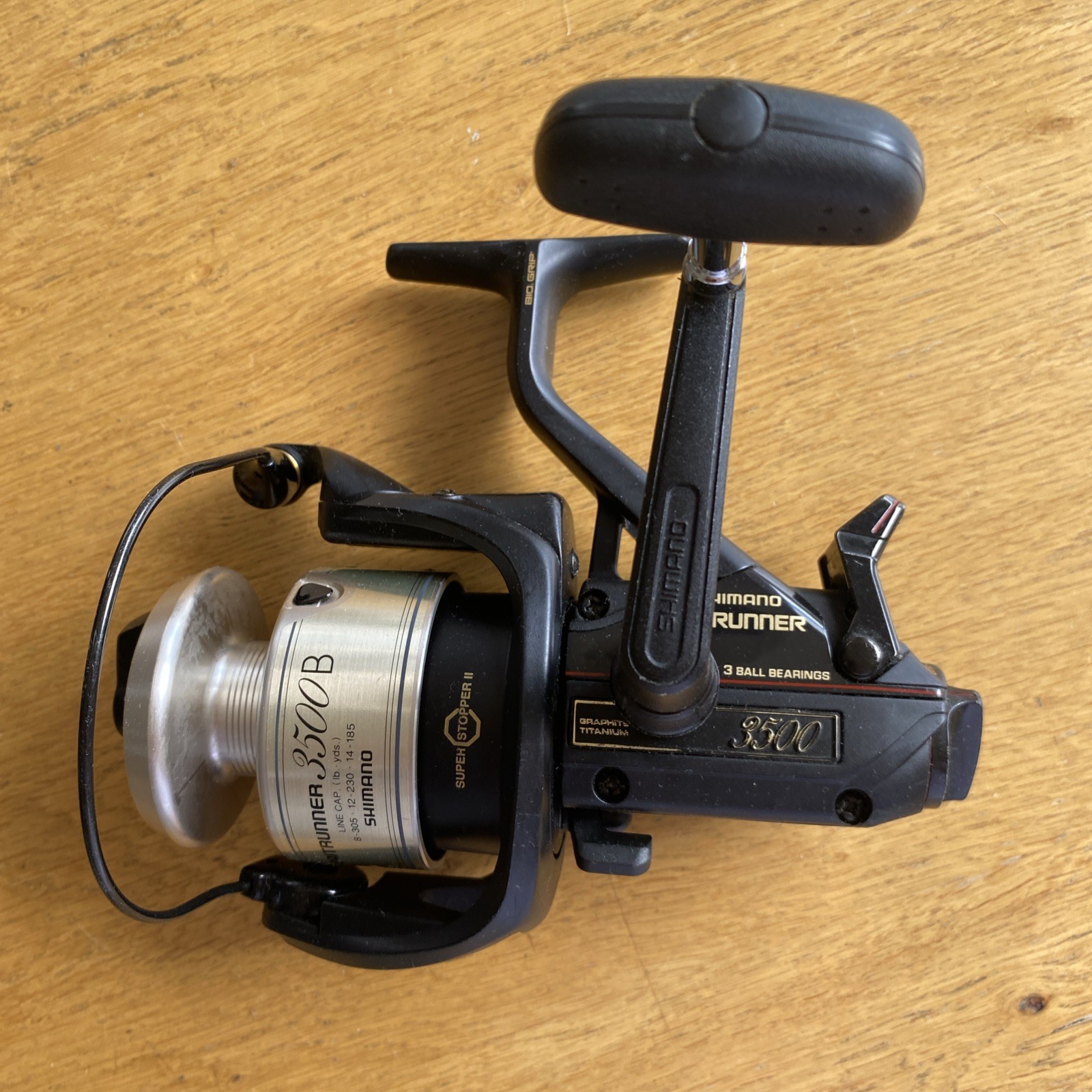 Shimano Triton 3500 B Baitrunner – retro carp fishing