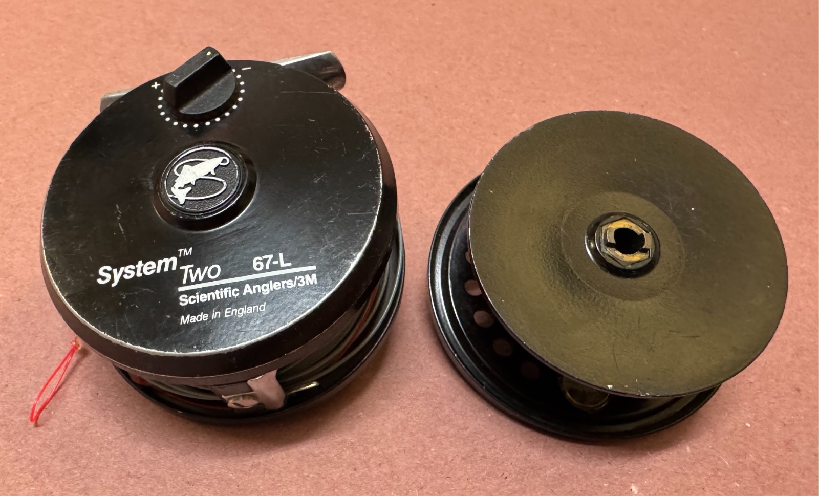 Scientific Anglers System 2 Fly Fishing Reel & Spare Spool w/Line Fly Reel 67-L