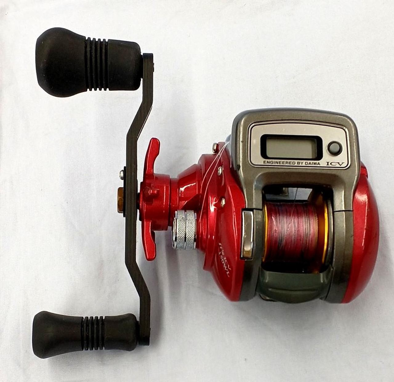Daiwa ICV150WL Electric Fishing Reel, Saltwater, 15 lb Drag, Used, No Box