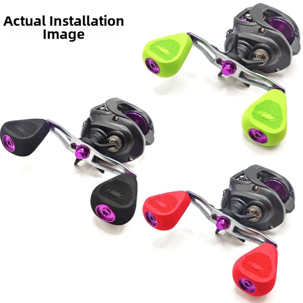 Modified Drum Handle Fishing Reel Knob For Baitcasting Reels EVA Construction