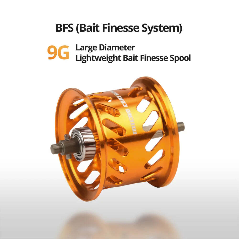 KastKing Zephyr Bait Finesse System BFS Baitcasting Fishing Reel 4.5KG 7 Ball Be