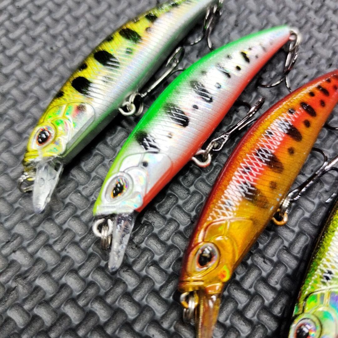Trout Minnow Lures 65mm 6g Sinking 4pcs for Trout & Small Fish