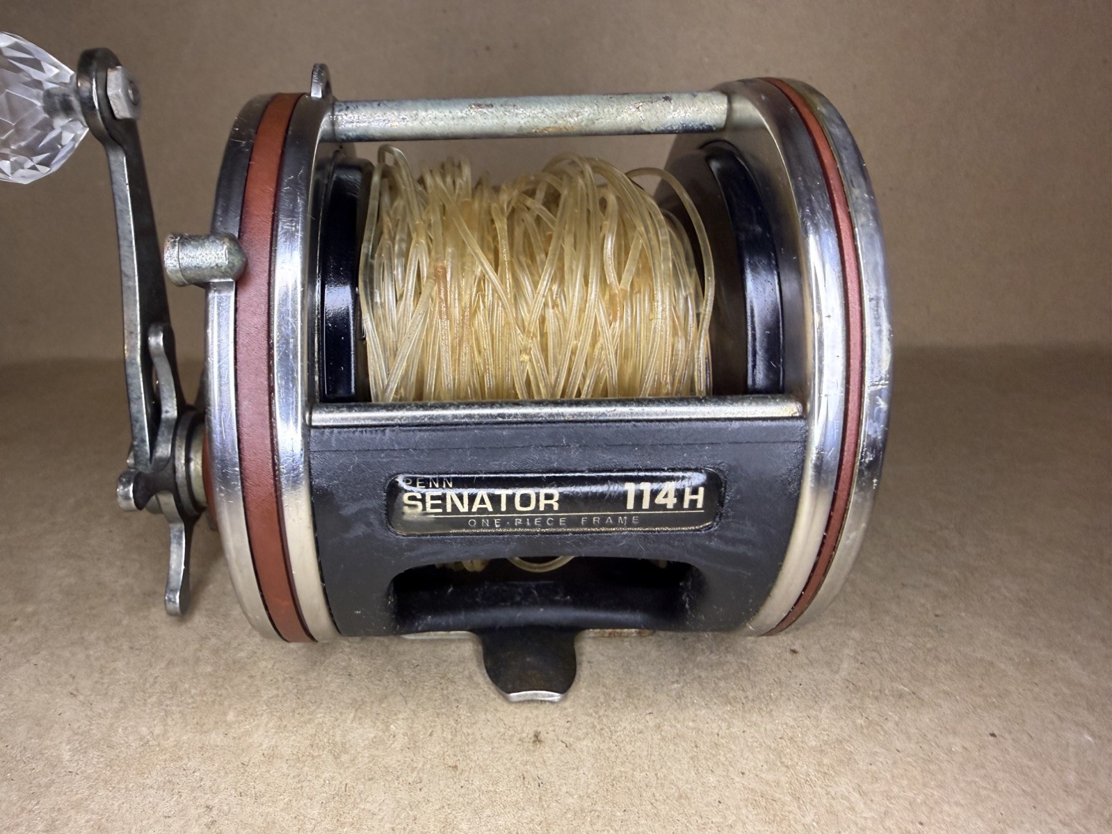 Penn 114H Special Senator 6/0 Salt Water Fishing Reel-Vintage