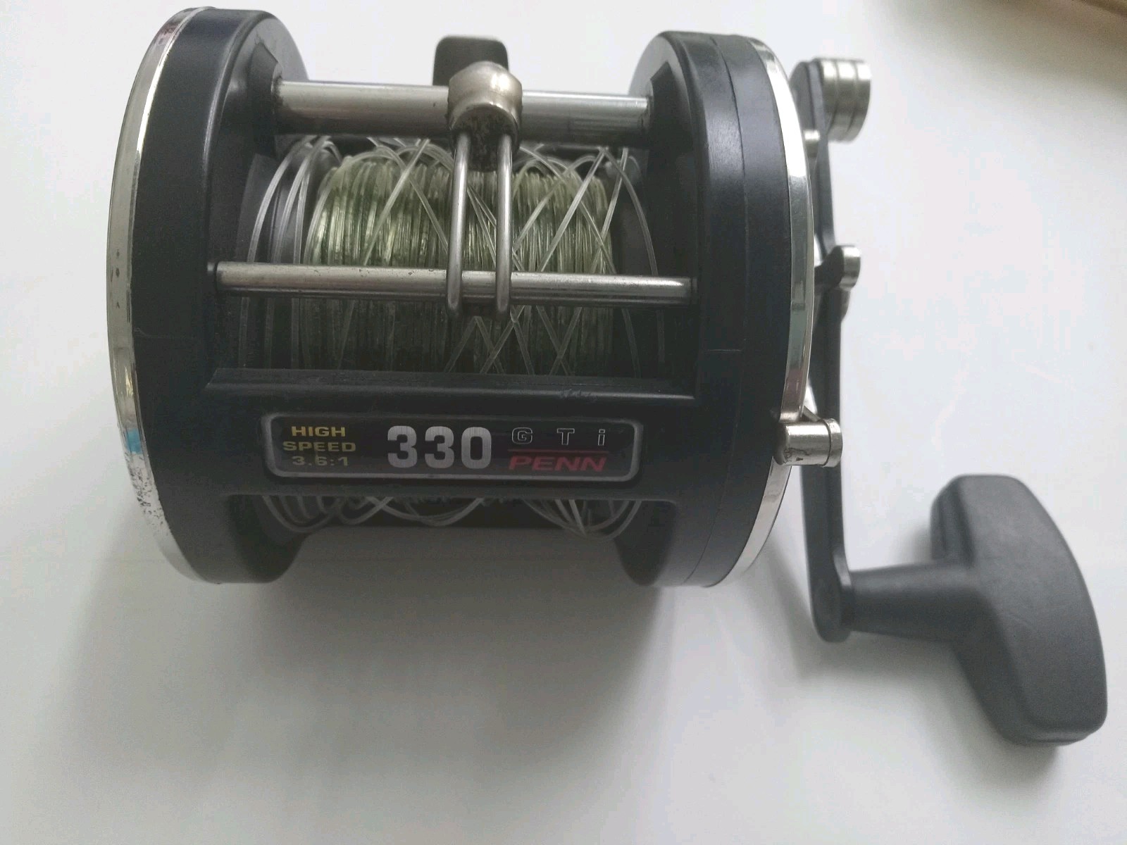 Penn 330 GTi Graphite High Speed 3.6:1 Super Level Wind Fishing Reel USA