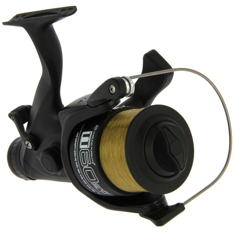 Carp Fishing TT60 4BB Free Runner Reel with 10lb Line + Spare Spool