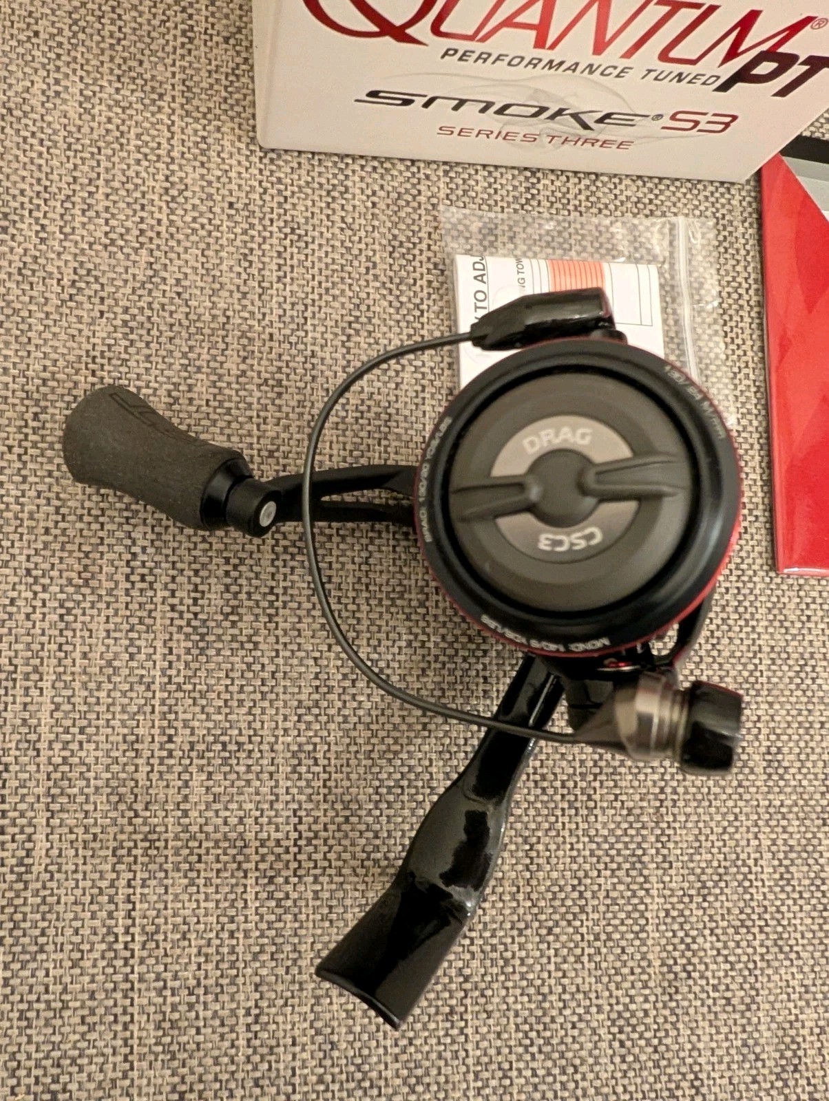 Brand New Quantum PT Smoke S3 15XPT Spinning Reel