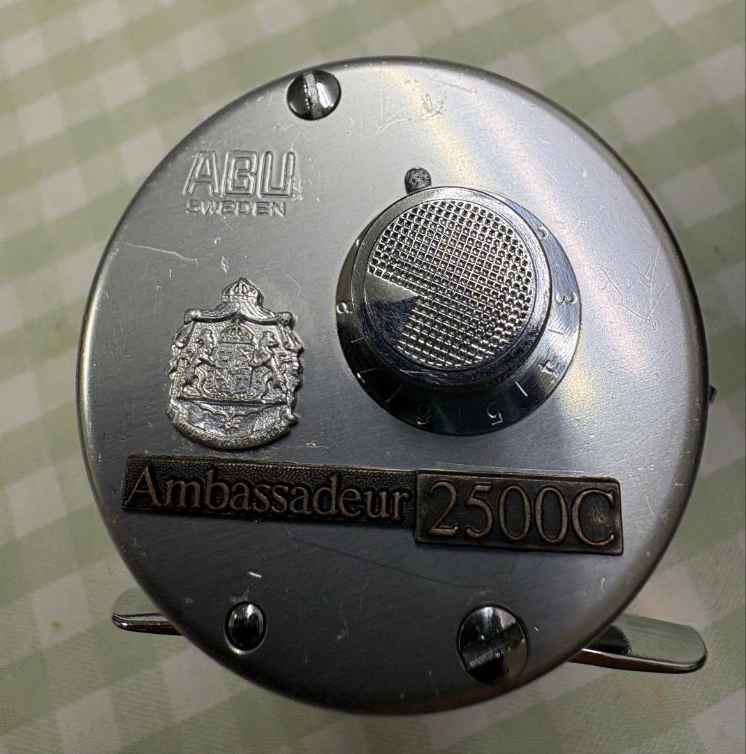 Abu Garcia Ambassadeur 2500C Bronze Plate Outfitters #QYF0FB