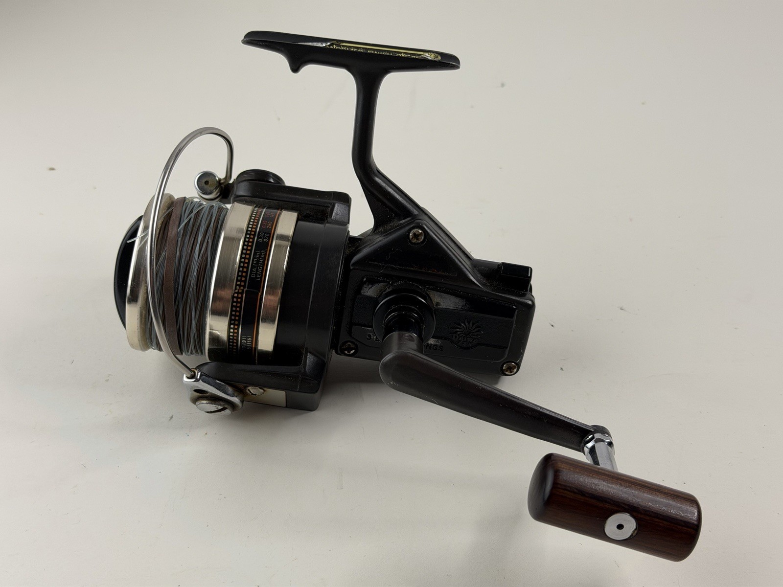 Vintage Diawa Fishing Reel BG20 3 Ball Bearing Japan 1980s Fresh & Saltwater