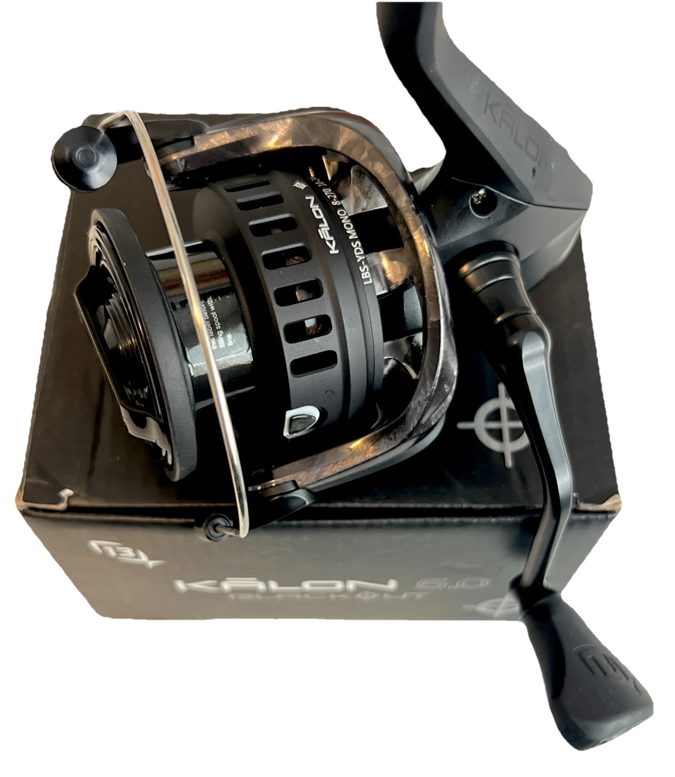 13 Fishing – Kalon Blackout 5.0 – 5.2:1 Ratio Spinning Reel Fresh/Saltwater