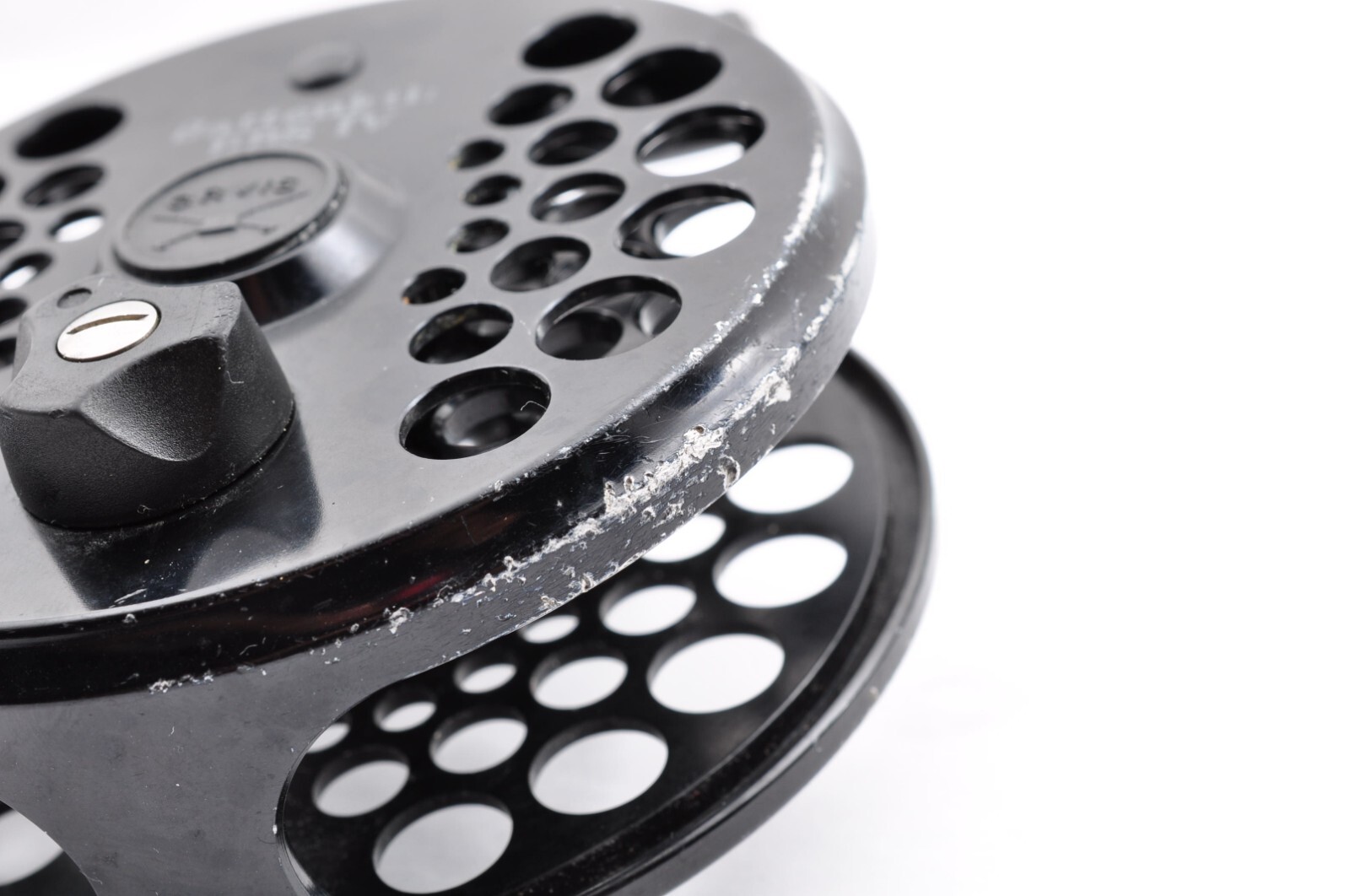 ORVIS Battenkill BBS Ⅳ Black WF7+150yds(30lb) Used Fly Reel Fishing From Japan
