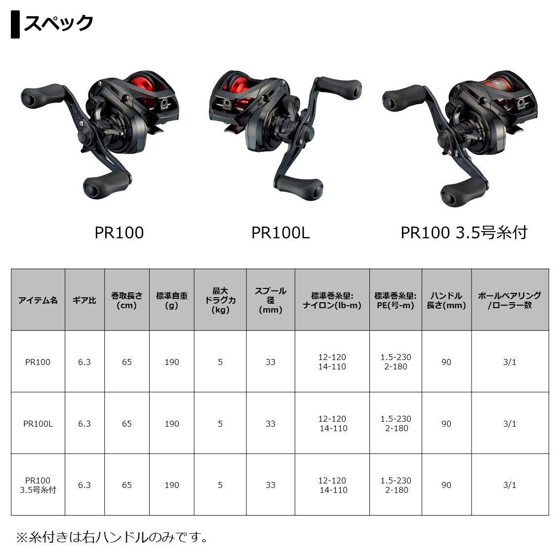 Daiwa 00630240 Bait Reel 21 PR100