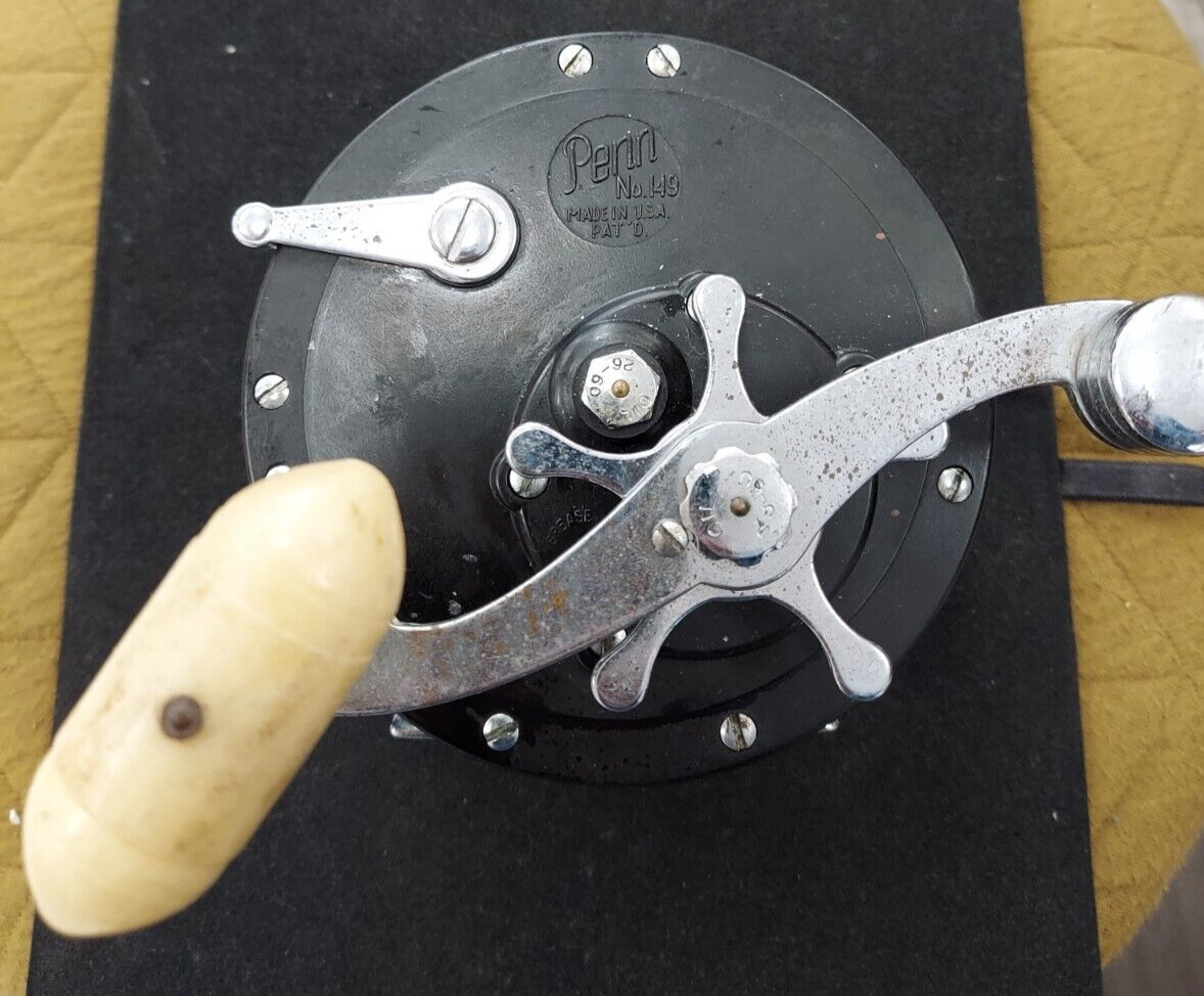 EARLY – Vintage Penn Reels DEEP SEA REEL No. 149 Conventional Fishing Reel