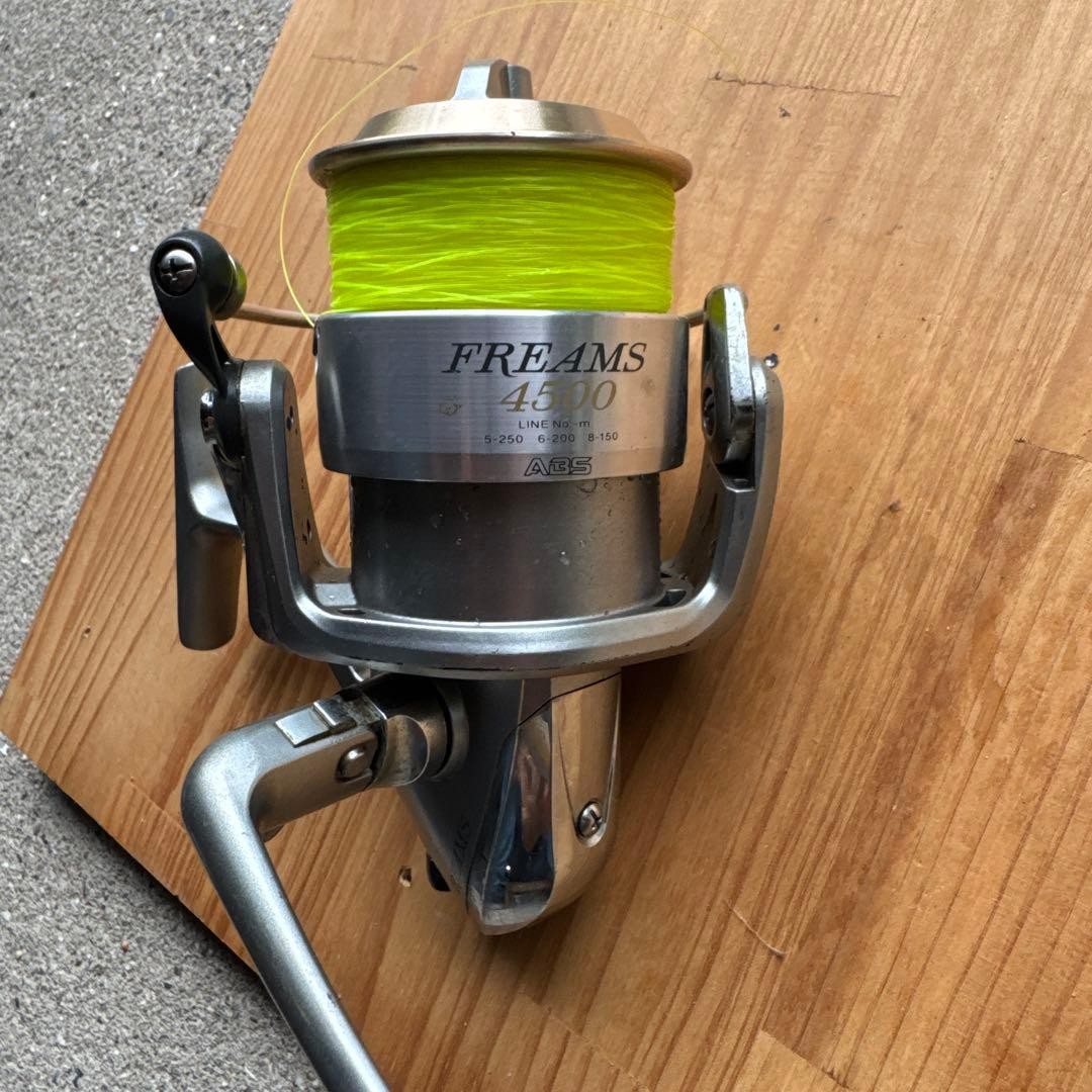 Daiwa FREAMS 4500 Spinning Reel ABS spool Used NCNR