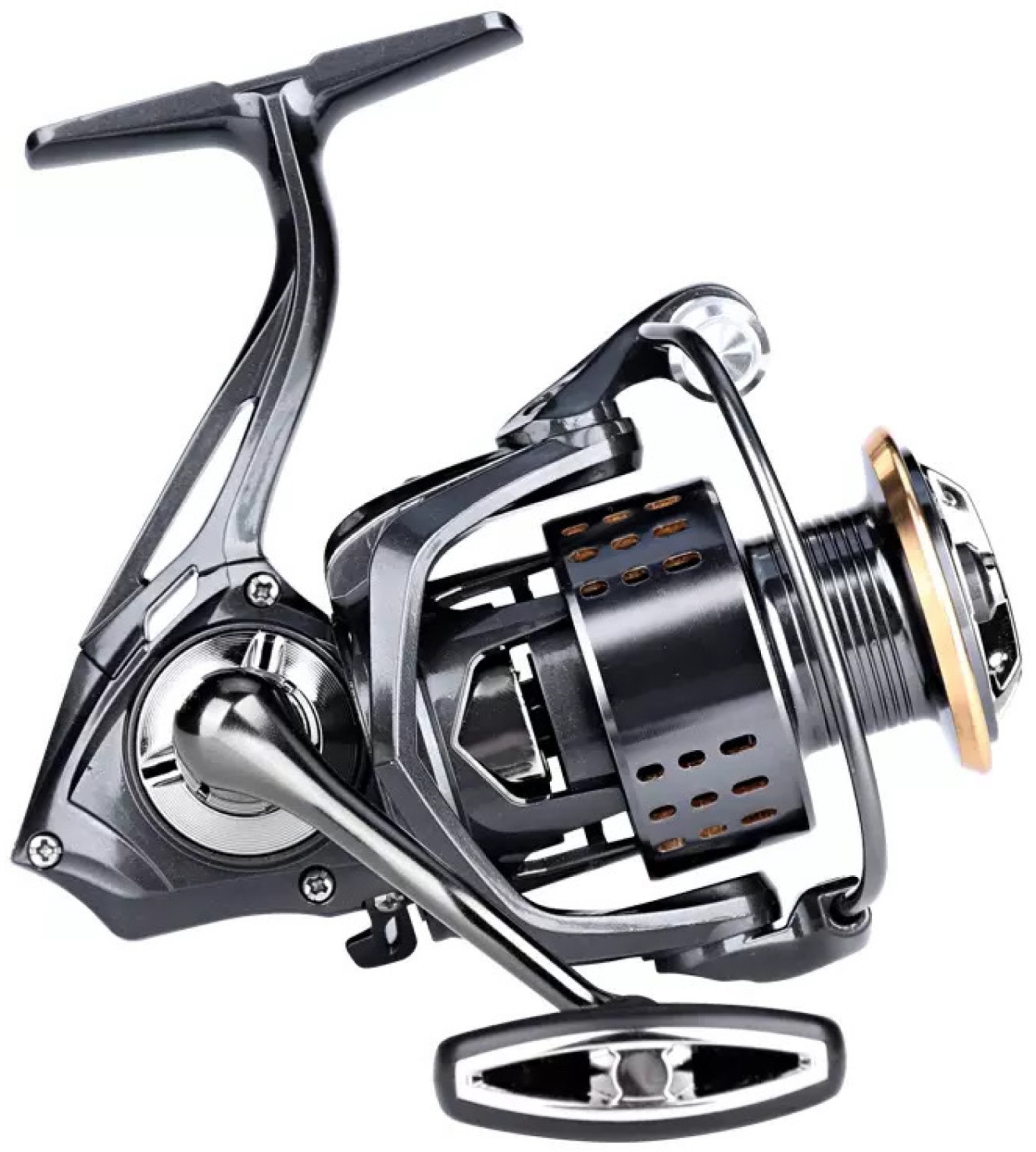 Fishing Reel 5.2:1 Freshwater Saltwater Right Left Metal Spool Casting Spinning