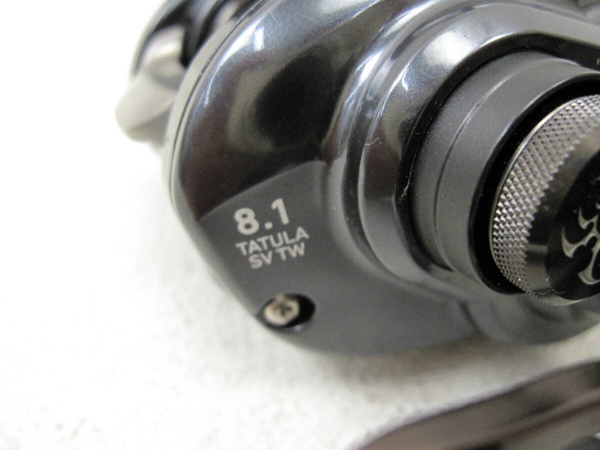 DAIWA Baitcast Reel 20 TATULA SV TW 103XH RH Right 8.1:1 Saltwater Exc+++