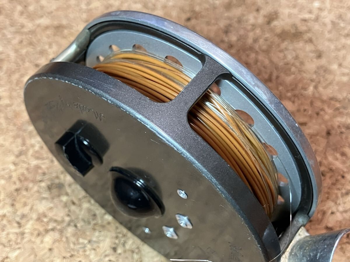 Hardy MARQUIS 7 Fly Fishing Reel Smooth Rotation With Line Included
