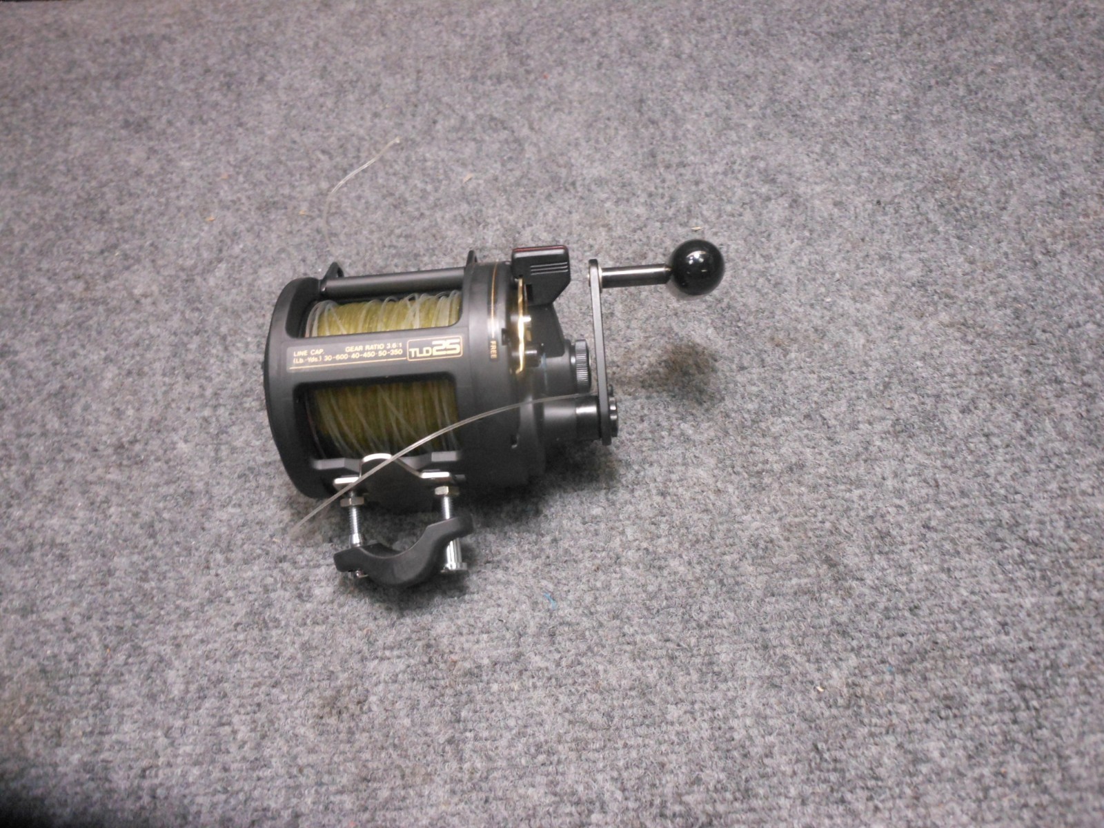 Shimano Lever Drag Fishing Reel Right Hand Reel Gear Ratio TLD 25