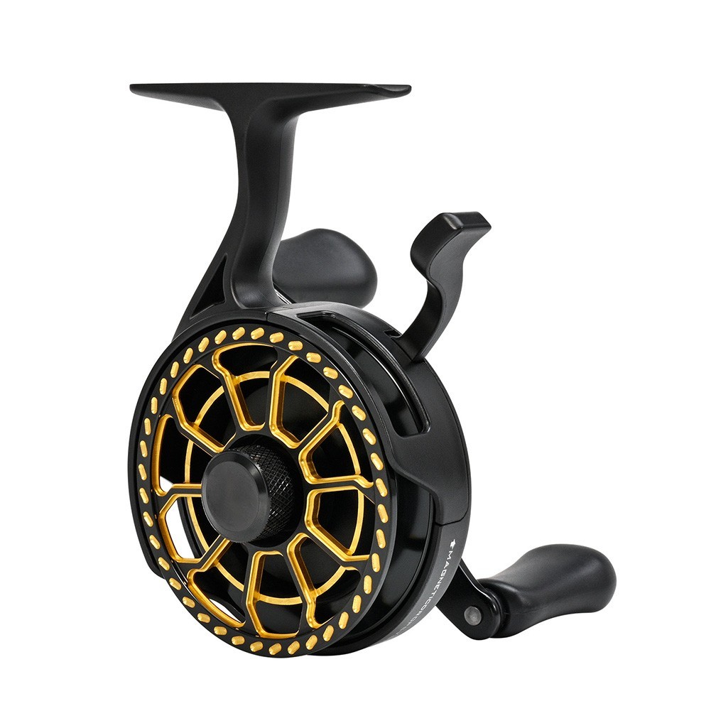 Iceraft Winter Ice Fishing Reel Slow Descent Magnetic Brake Metal Spool
