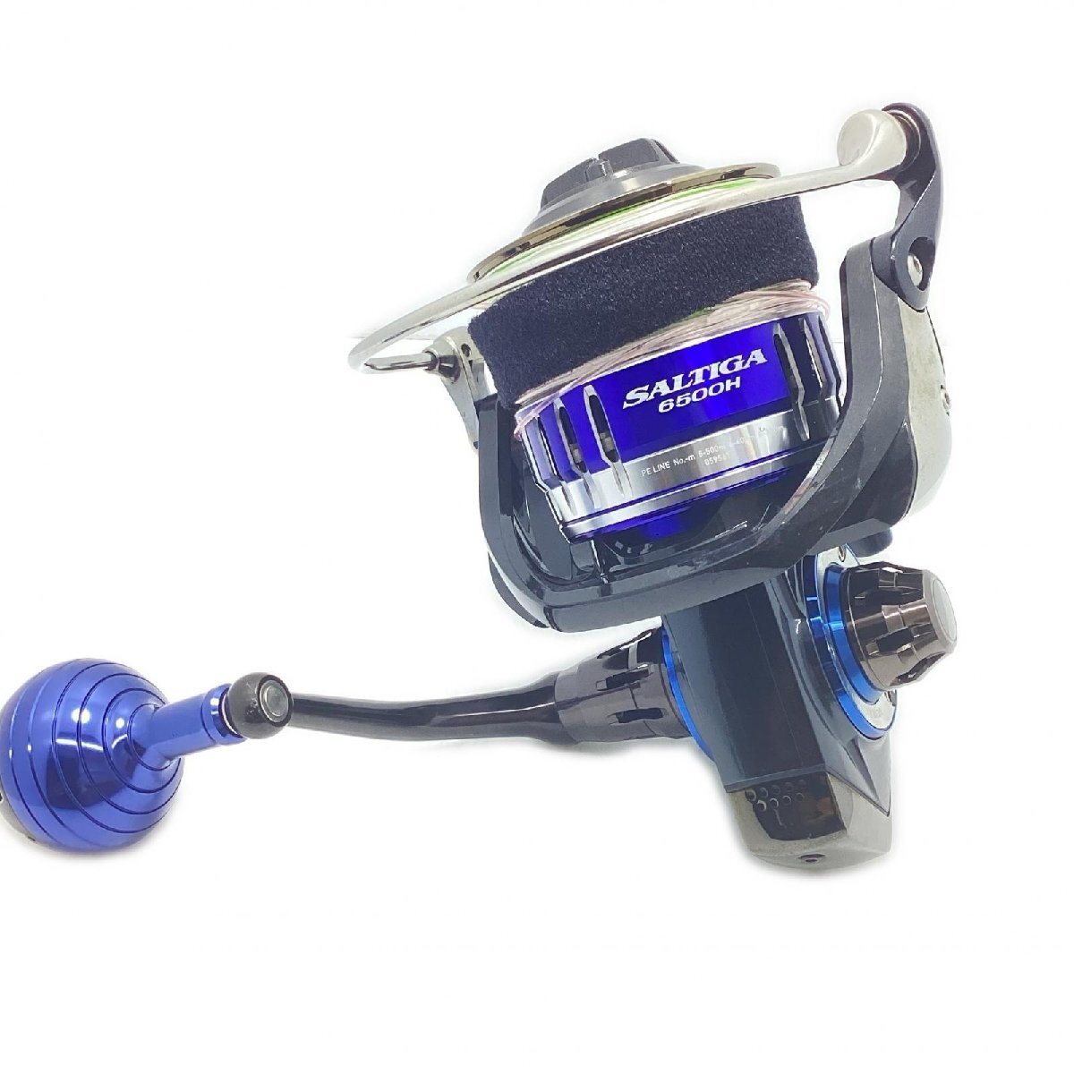 Daiwa Spinning Reel 15 Saltiga 6500H 00059561 With Scratches And Dirt