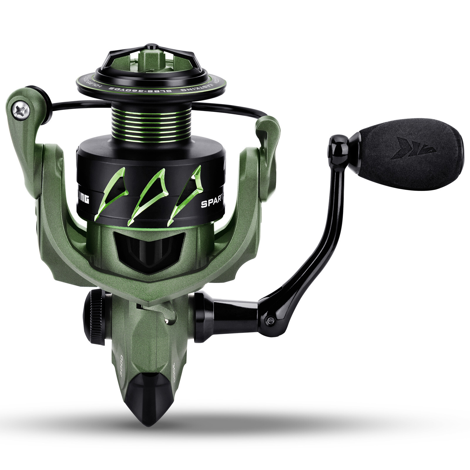 KastKing Spartacus II size 5000 Spinning Reel 7+1 Stainless BB Fishing Reel-New