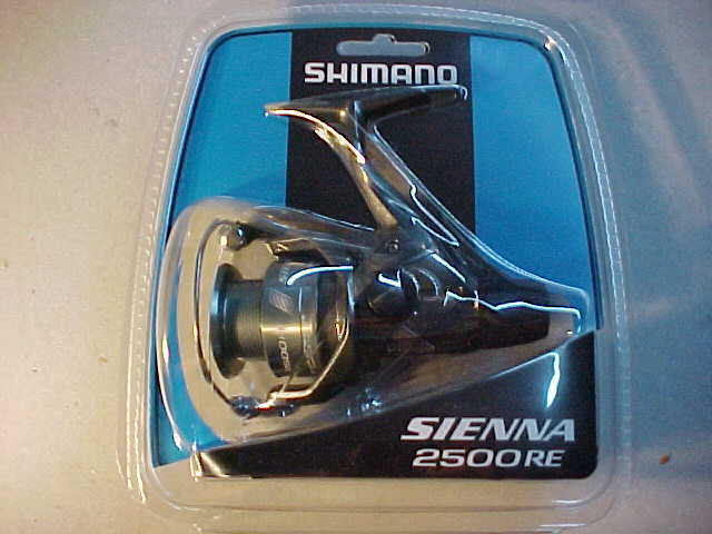 NEW SHIMANO SIENNA 2500 Rear Drag FISHING SPINNING REEL SN2500RE