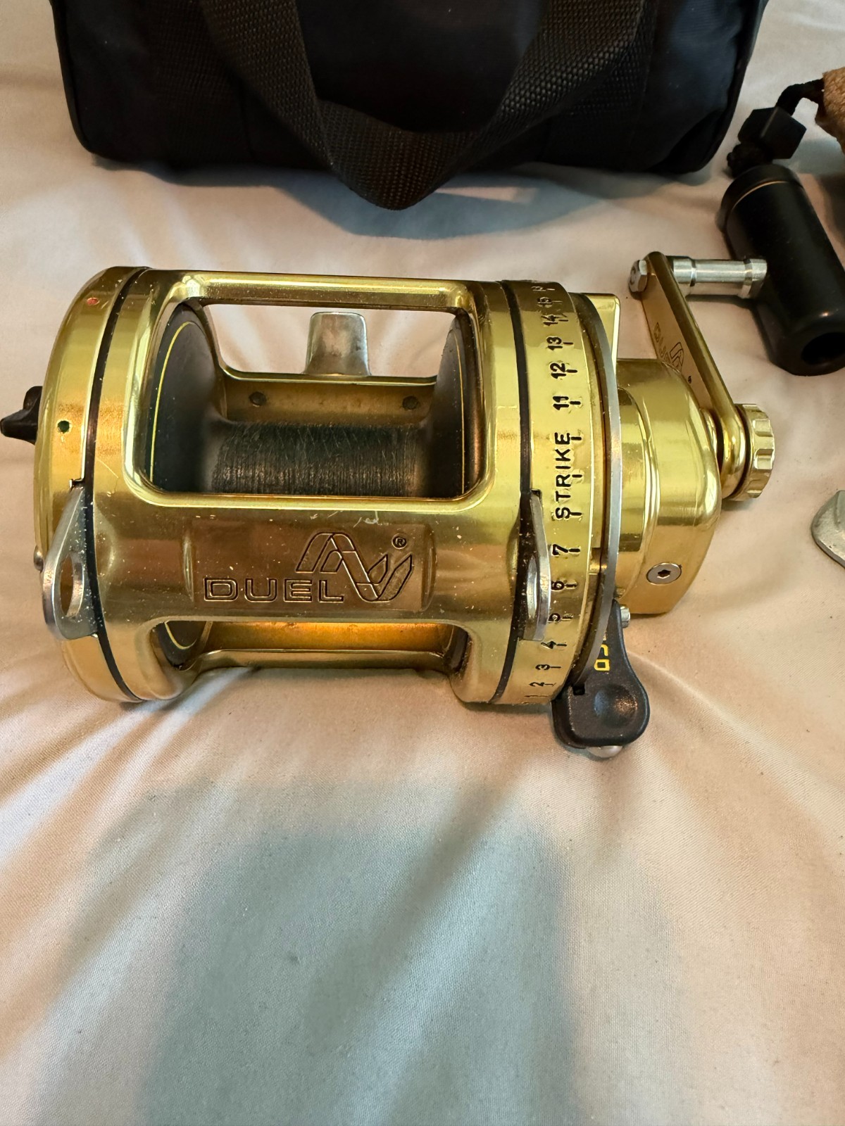 Duel Double Speed 4/0 Gold Big Game Trolling Reel – Italian Made – Top of line