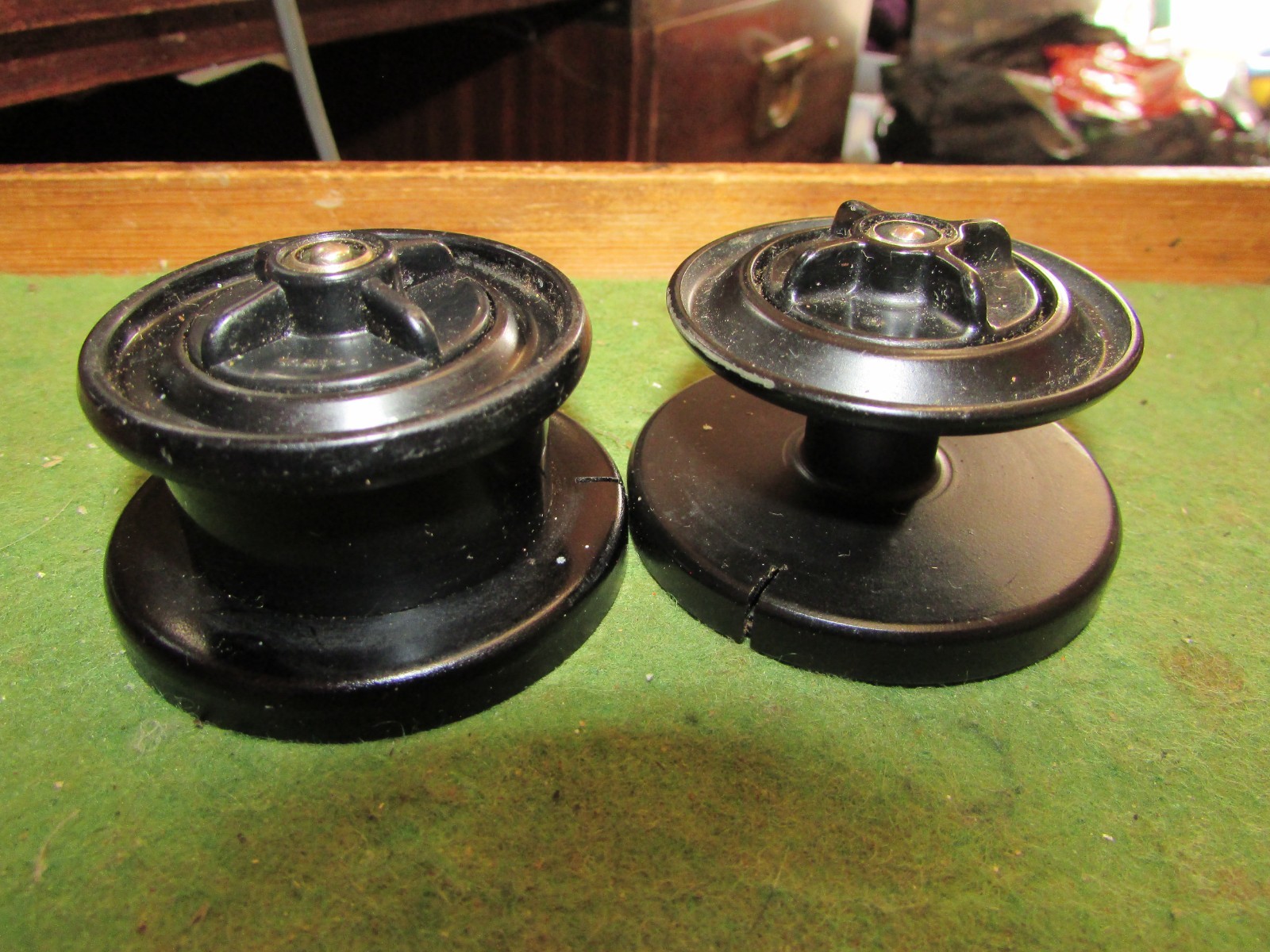 VINTAGE MITCHELL MATCH 440A / 300 / 410 / 810 DEEP & SHALLOW SPARE SPOOL X 2