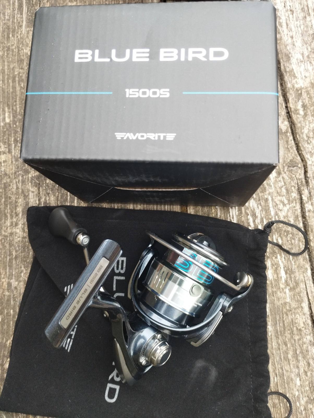 Favorite new 2025 BlueBird 1000S,1500S,2000S,2500S 5.2:1 9+1BB Spinning Reel