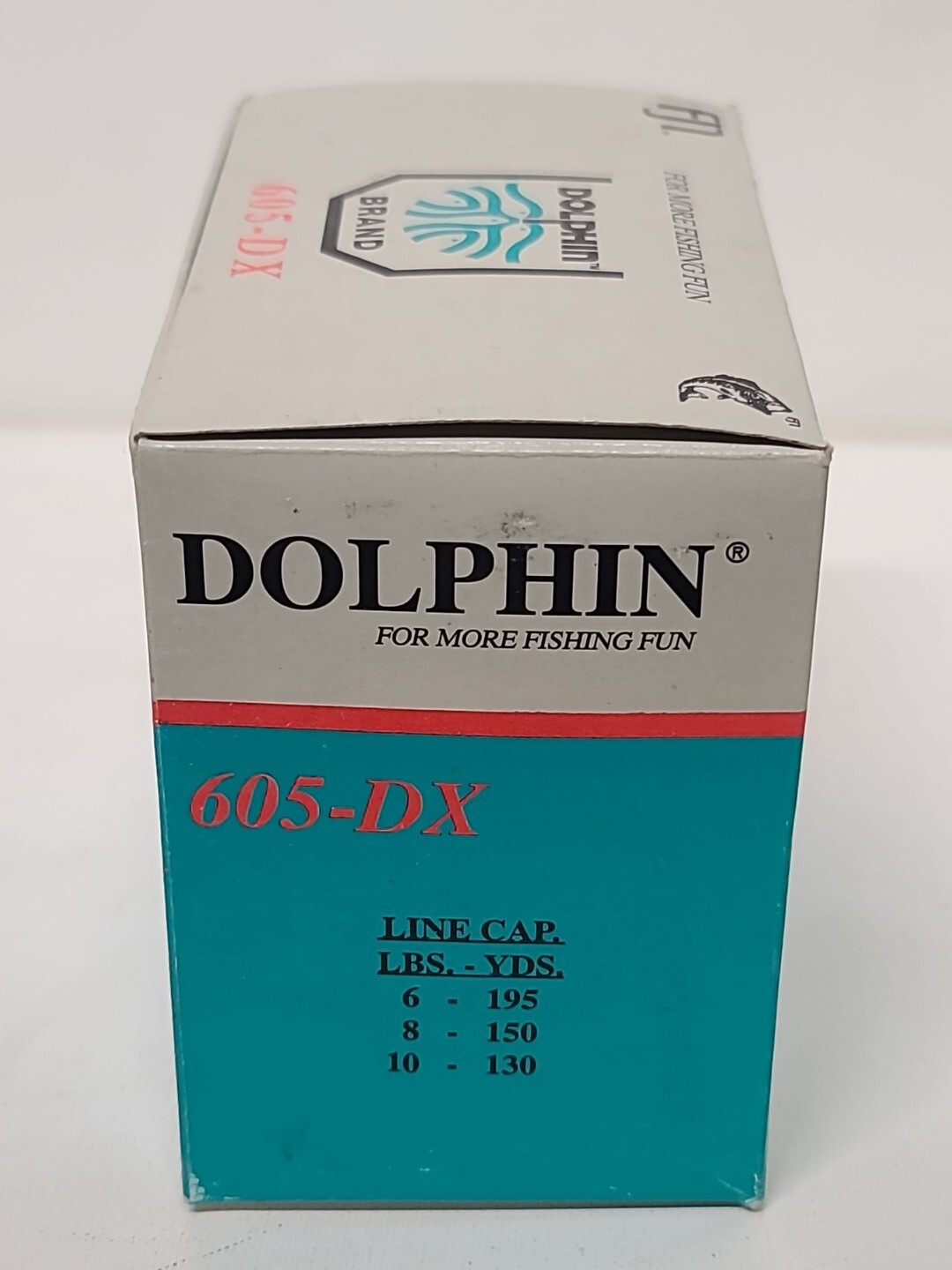 Vintage Dolphin 605-DX Spincast Fishing Reel New Nib Spinning Long Cast Spool