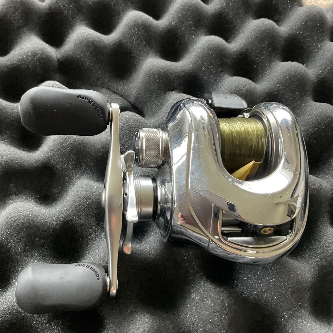 Shimano Antares DC Bait Reel Right Hand Silver Black Bass