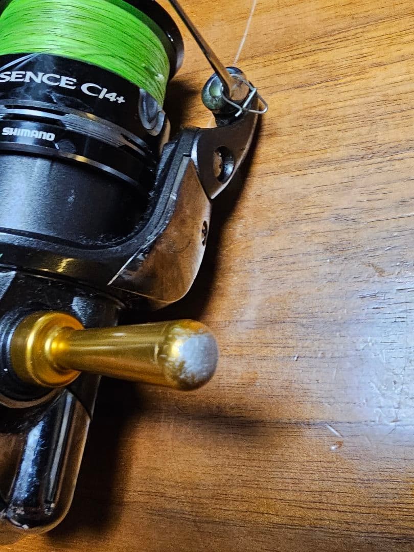 Shimano Exsence CI4+ C3000HGM Spinning Reel Line Roller 2 Bearings Installed