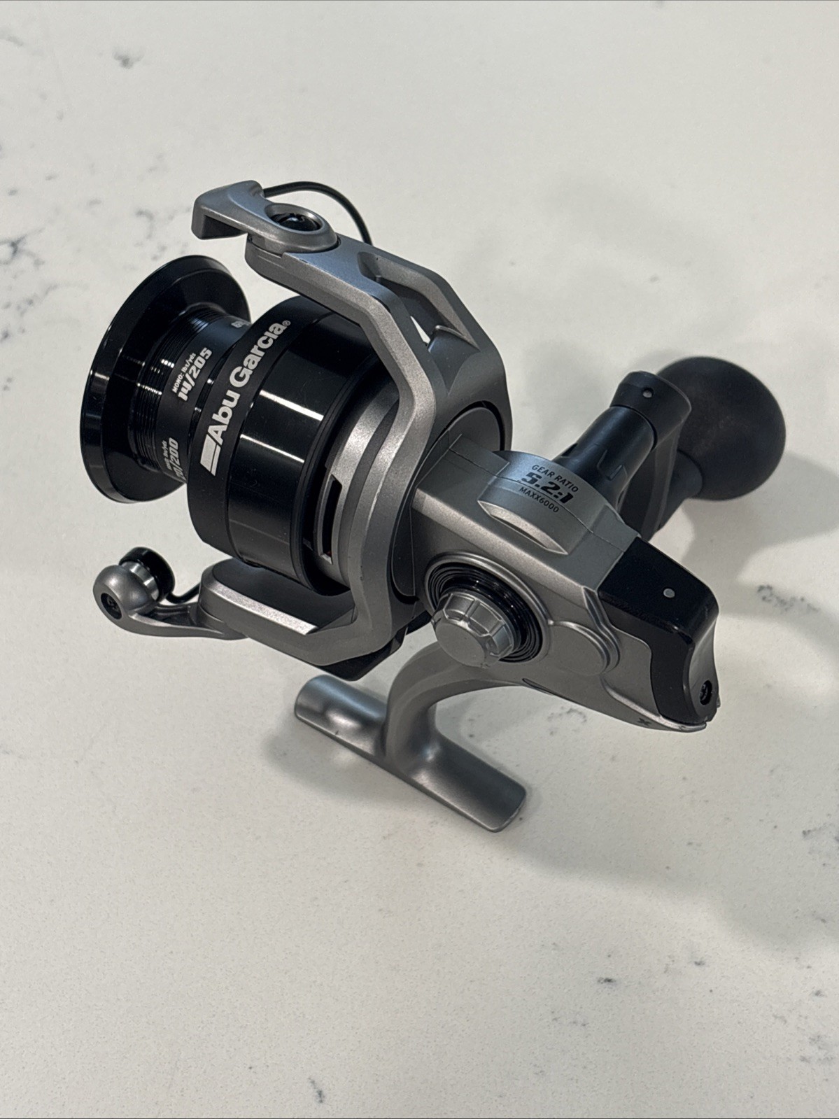 Abu Garcia Max X Size 6000 Spinning Fishing Reel, 6000 – Clam, Multi-color