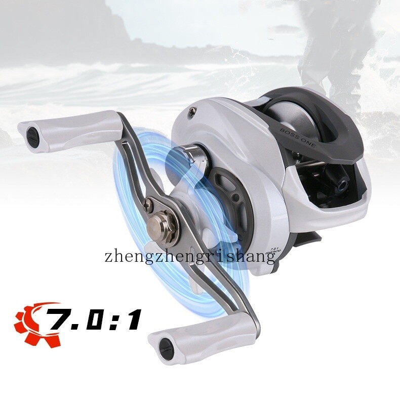 5+1BB Fishing Baitcasting Reel 7.0:1 Trolling Freshwater Saltwater Tackle