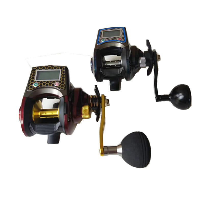 Digital Baitcasting Reel High Speed 7.0:1 16+1BB Strength Nylon Fishing Reel