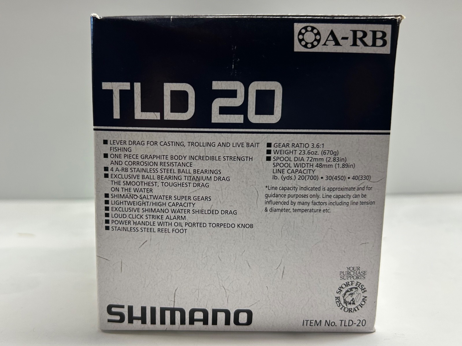 Shimano TLD 20 Fishing Reel