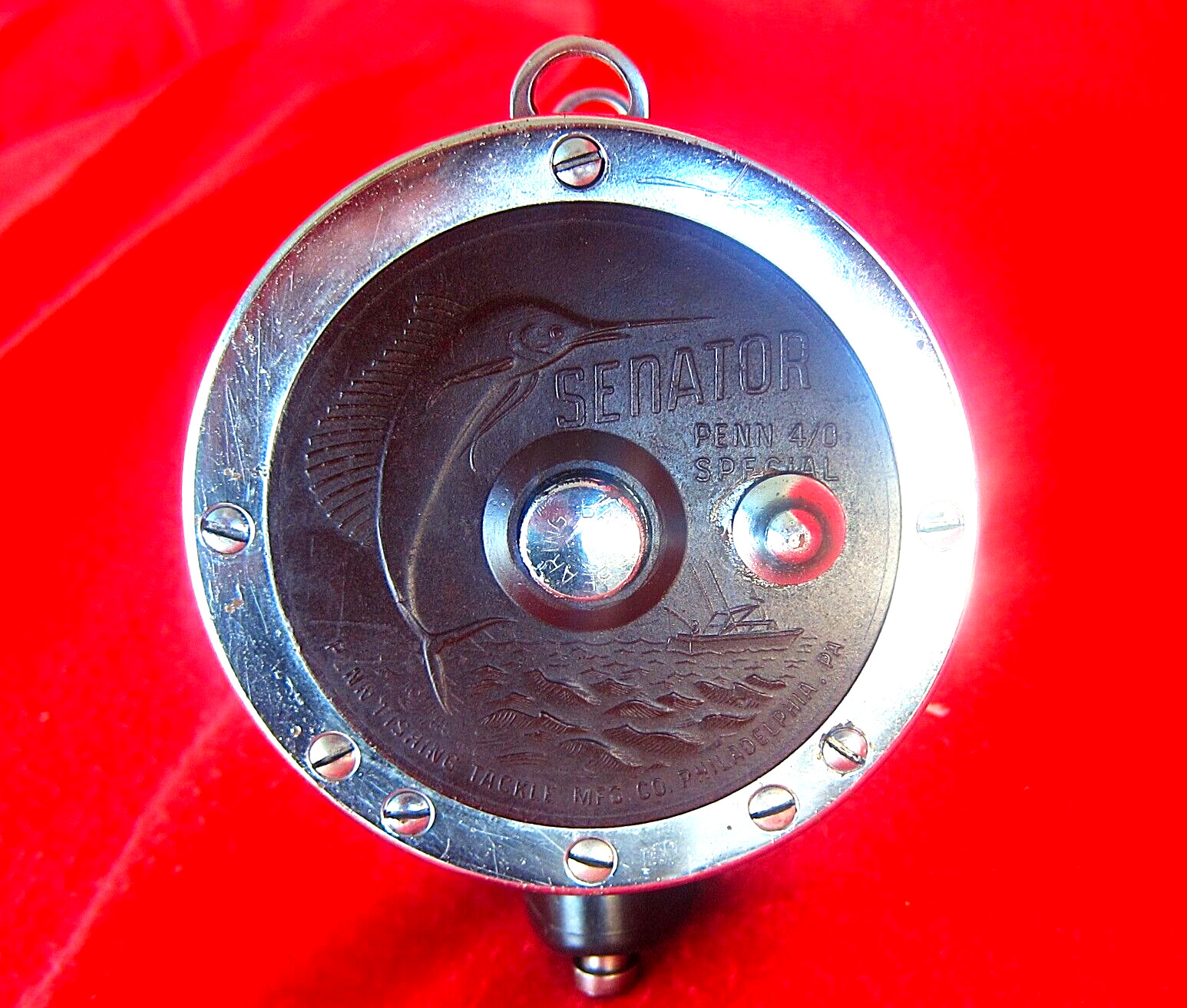 Vintage Penn SENATOR 113H 4/0 Big Game Reel – GOOD WORKING COND!!!c